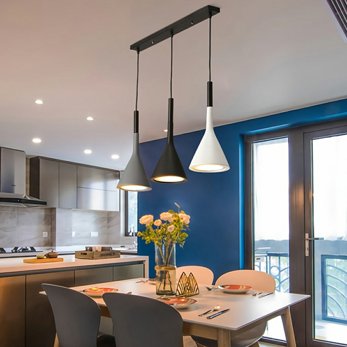 Indigo – Scandinavische Moderne Minimalistische Bedlamp