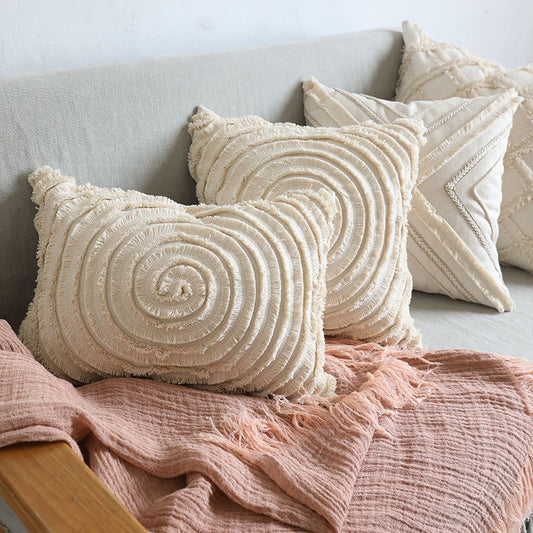 Haven – Moderne Eenvoudige Natuurlijke Stijl Kussenhoes