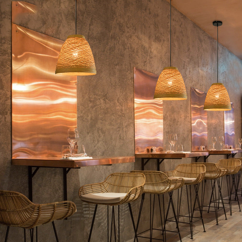Sebastian – Rieten Hanglamp voor Gezellige Ruimtes