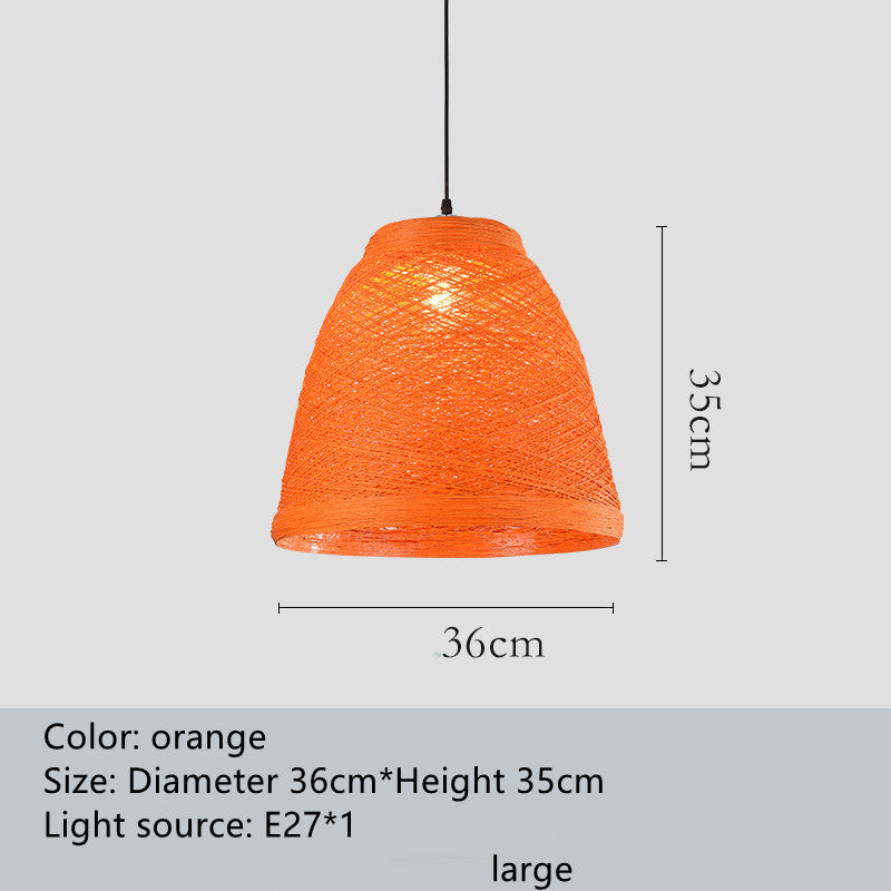 Sebastian – Rieten Hanglamp voor Gezellige Ruimtes