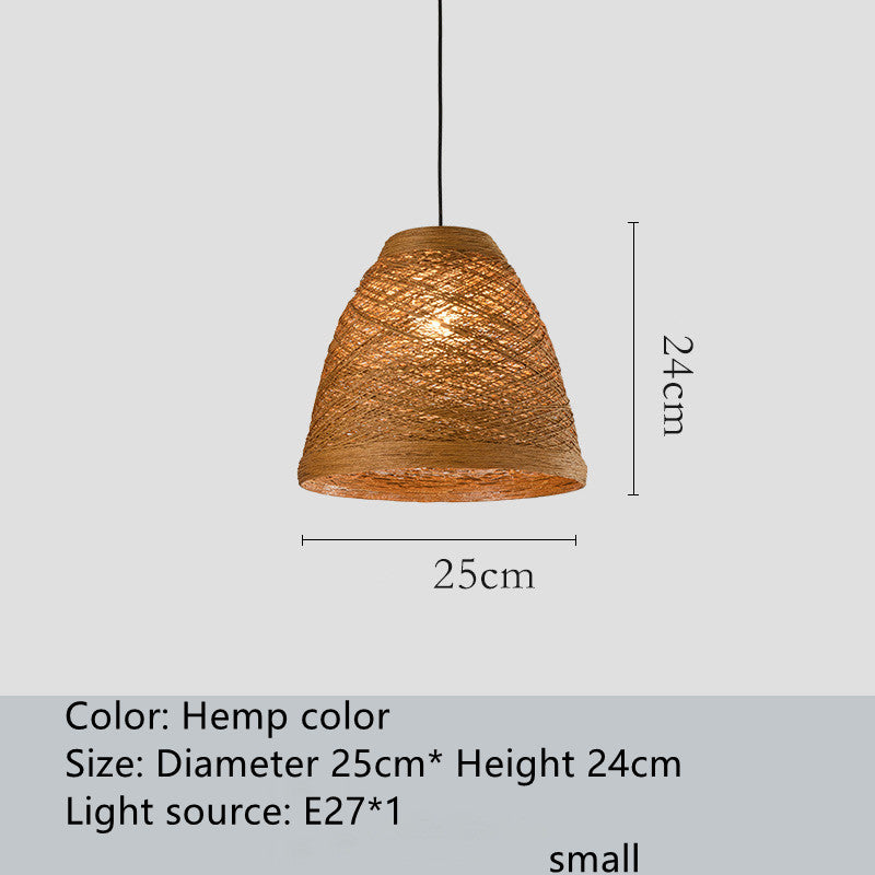 Sebastian – Rieten Hanglamp voor Gezellige Ruimtes