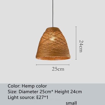 Sebastian – Rieten Hanglamp voor Gezellige Ruimtes
