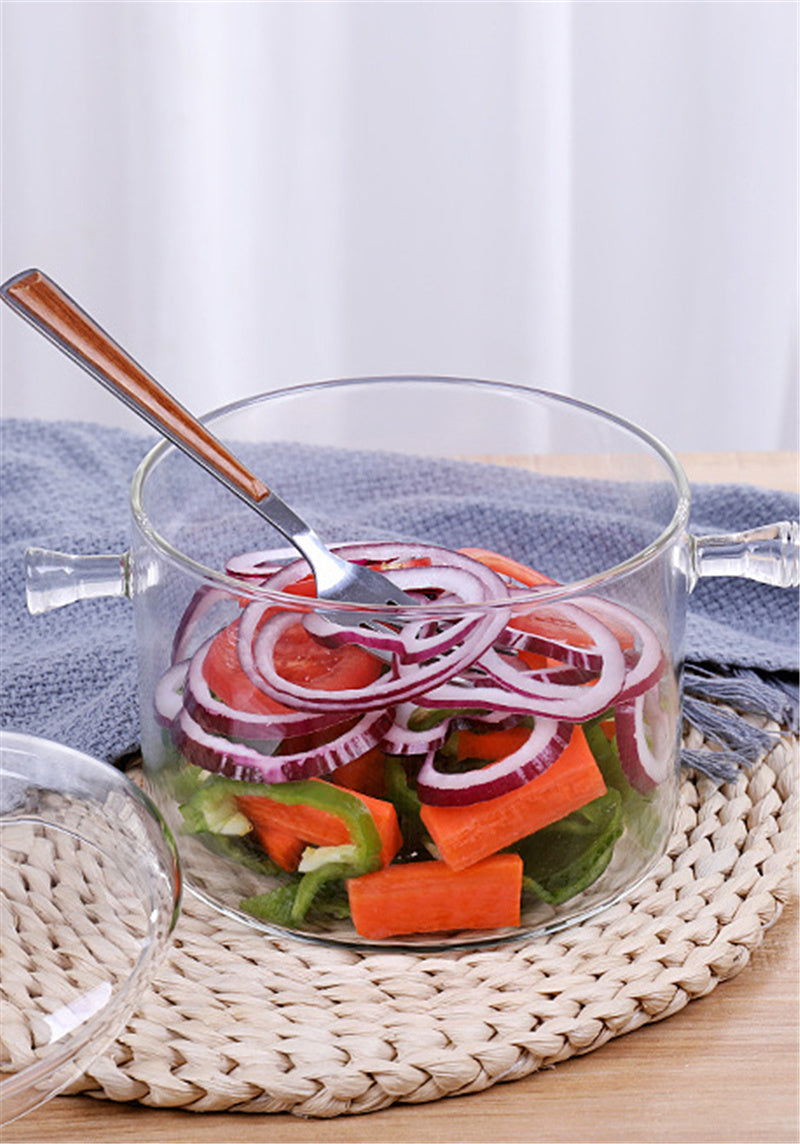 Florian – Transparante Mini Soeppan van Hoog Borosilicaatglas
