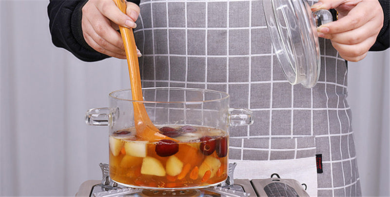 Florian – Transparante Mini Soeppan van Hoog Borosilicaatglas