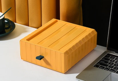 Nova – Multifunctionele Lade Type Bureau Opslagbox voor het Opslaan van Artefacten, Meerlaagse Rommelopslagdoos