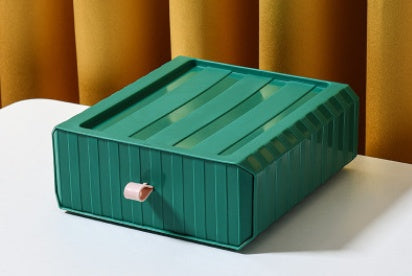 Nova – Multifunctionele Lade Type Bureau Opslagbox voor het Opslaan van Artefacten, Meerlaagse Rommelopslagdoos