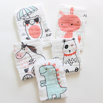 Meadow – Baby Speekdoek Set met Borduurwerk