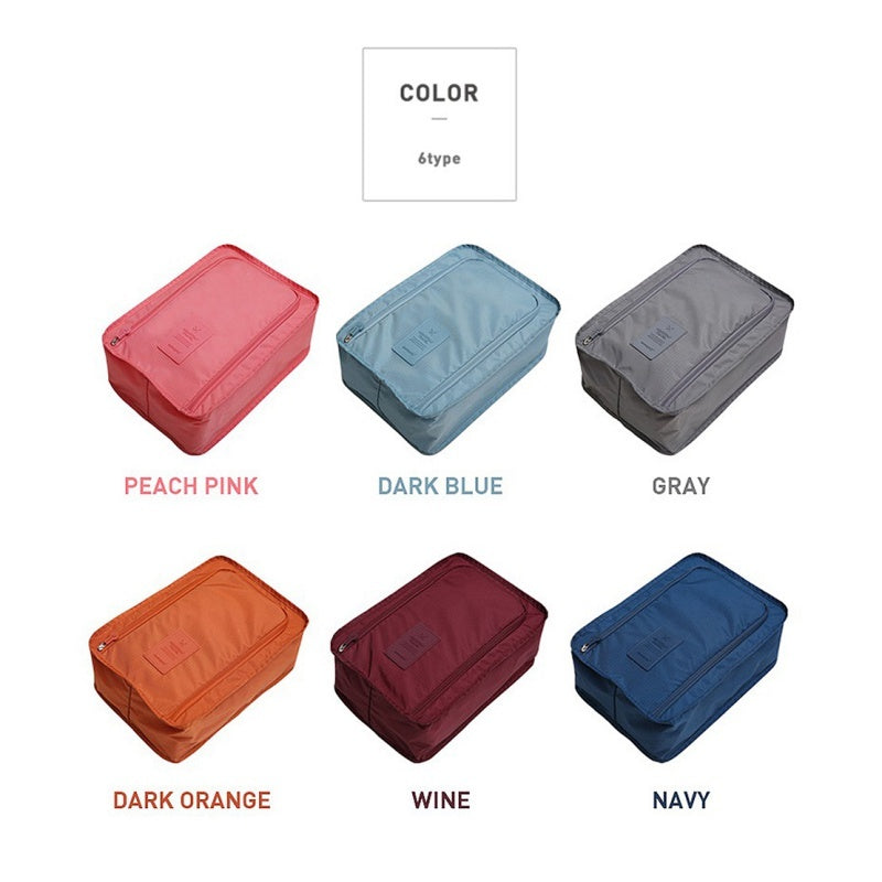 Cosmo – Waterdichte Nylon Reistas Organizer met Schoenenvak in 6 Kleuren