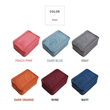 Cosmo – Waterdichte Nylon Reistas Organizer met Schoenenvak in 6 Kleuren