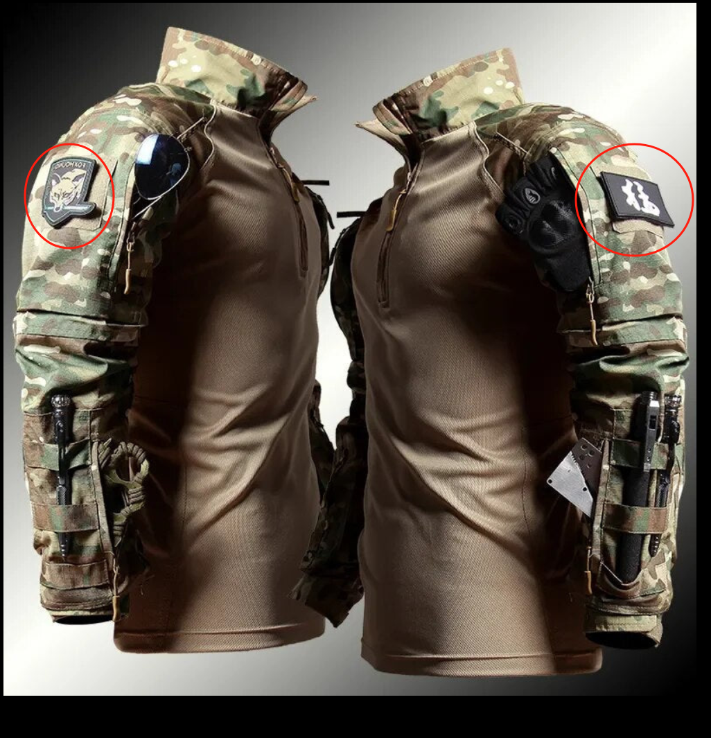 Men's Tactical Combat Suit Set – Military Style Utility Top and Pants for Outdoor and Duty Use