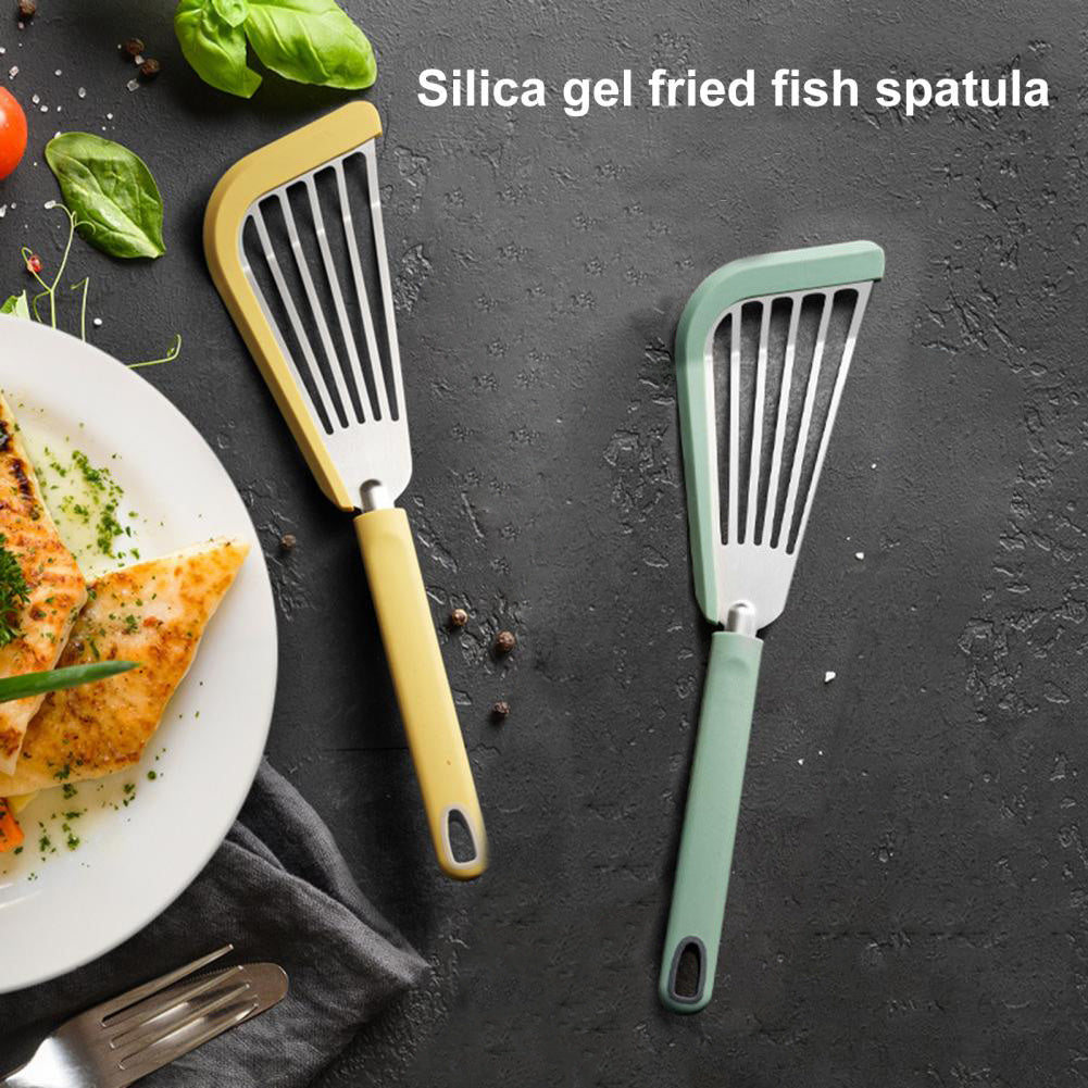 Vector – Dunne Silicone Fish Spatel voor Anti-aanbak Kookgerei