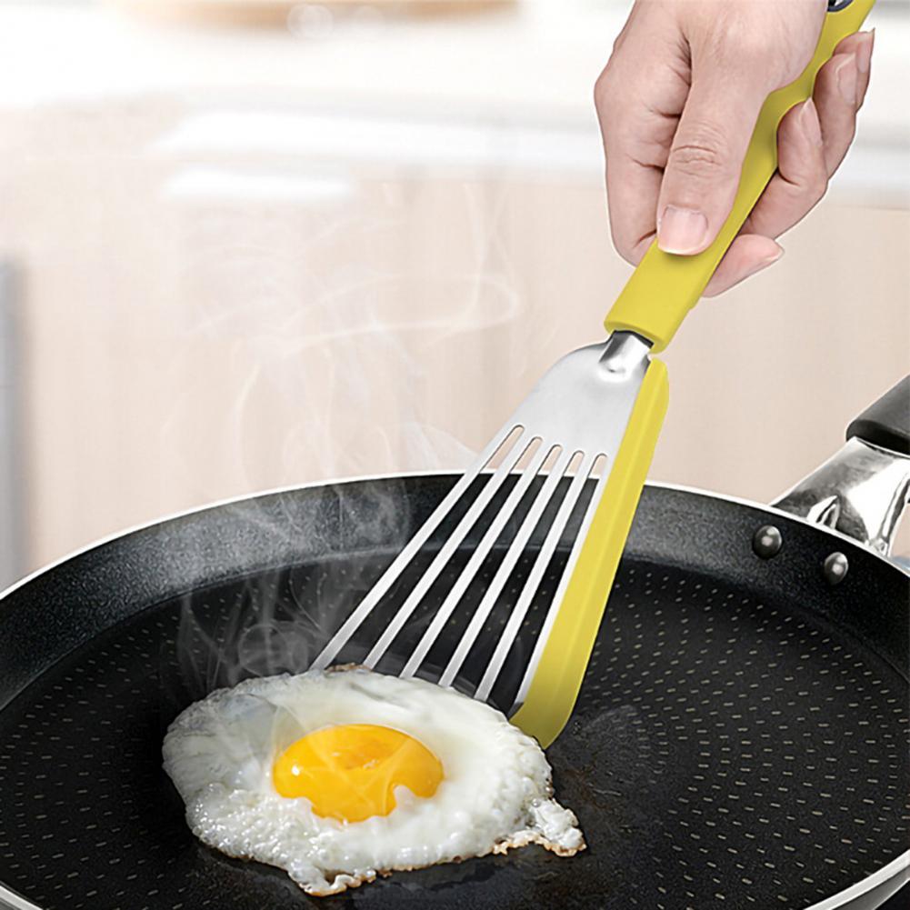 Vector – Dunne Silicone Fish Spatel voor Anti-aanbak Kookgerei