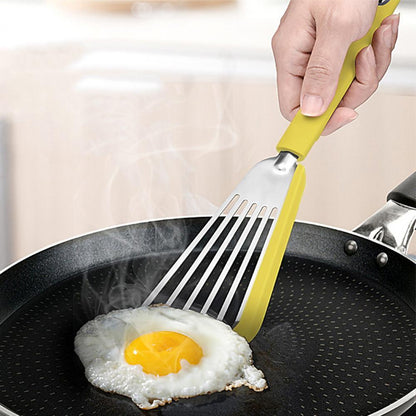 Vector – Dunne Silicone Fish Spatel voor Anti-aanbak Kookgerei