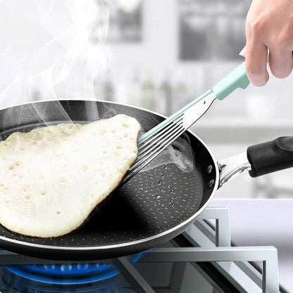 Vector – Dunne Silicone Fish Spatel voor Anti-aanbak Kookgerei