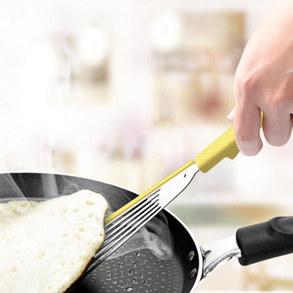 Vector – Dunne Silicone Fish Spatel voor Anti-aanbak Kookgerei
