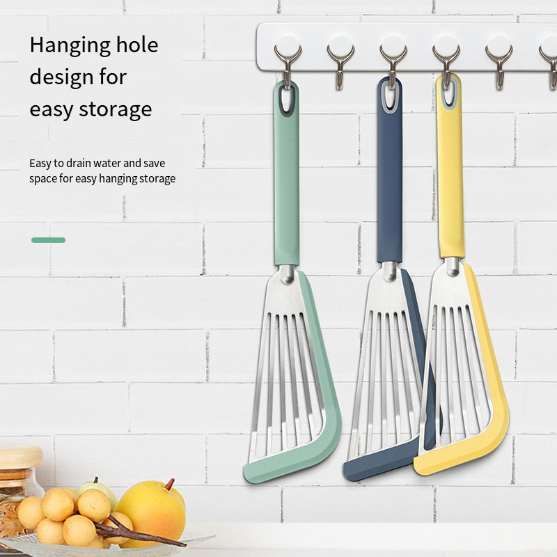 Vector – Dunne Silicone Fish Spatel voor Anti-aanbak Kookgerei