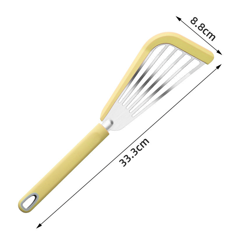 Vector – Dunne Silicone Fish Spatel voor Anti-aanbak Kookgerei