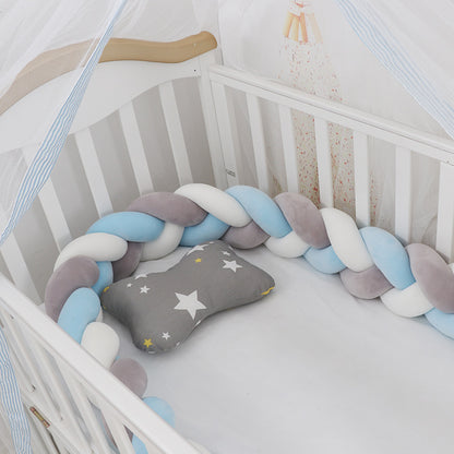 Aurora – Gebreide Crib Bumpers Kussen voor Babybed