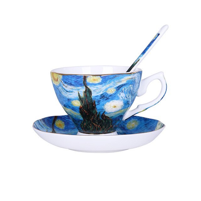 Marcella – Luxe Koffiekopje van Bone China