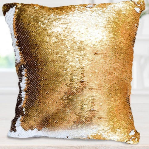 Octavian – Gepersonaliseerde Sequins Kussenhoes met Luminous Effect