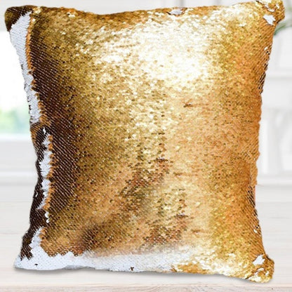 Octavian – Gepersonaliseerde Sequins Kussenhoes met Luminous Effect