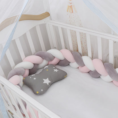 Aurora – Gebreide Crib Bumpers Kussen voor Babybed