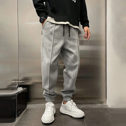 Men's Relaxed Fit Jogger Sweatpants for Everyday Comfort and Warmth