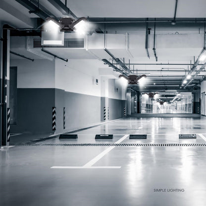 Aurelia – Verstelbare Garage Lamp met Radar en Hoge Intensiteit