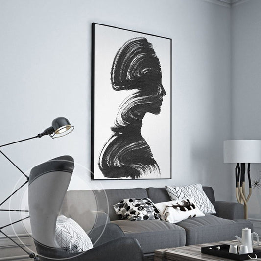 Elowen – Modern en Simpel Woondecoratie Schilderij