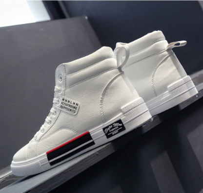 Men's High-Top Fashion Sneakers for Fall and Winter – Trendy Urban Style Shoes