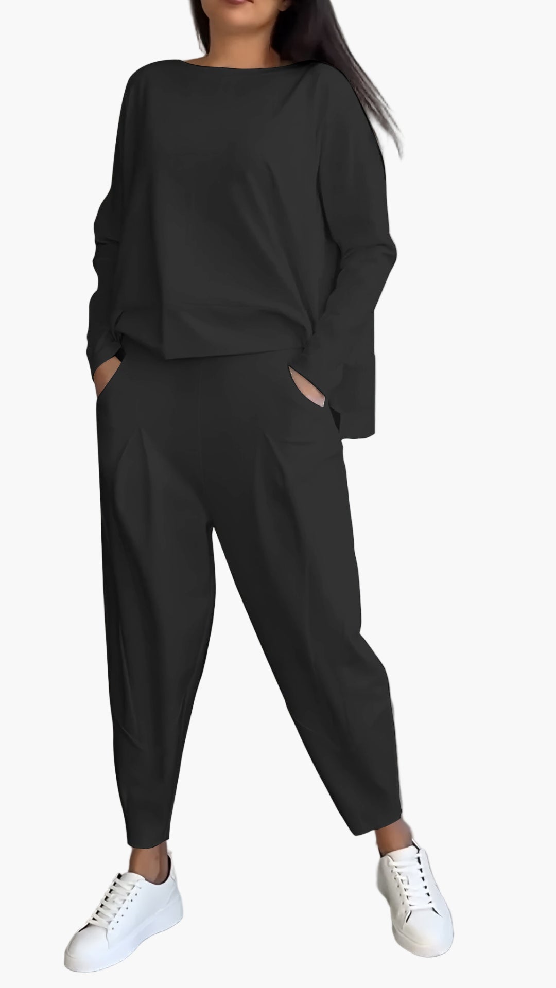 Women's Relaxed Fit Two-Piece Lounge and Casual Set – Cozy Everyday Wear