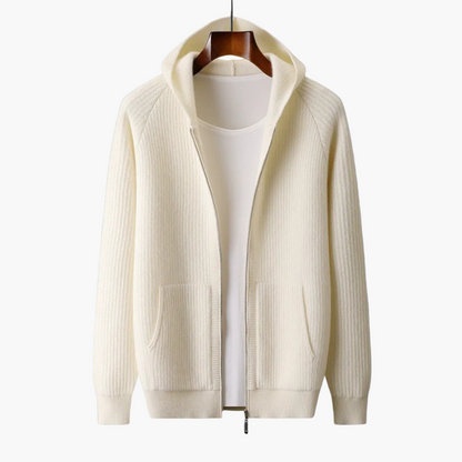 Men's Classic Zip-Up Hoodie – Relaxed Fit Everyday Urban Style