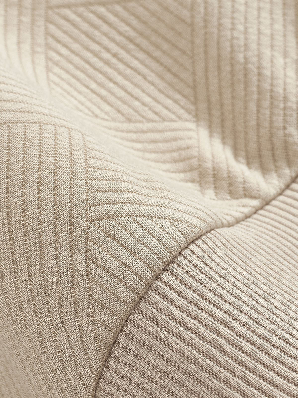 Men's Smart-Casual Half-Zip Patterned Pullover Sweatshirt