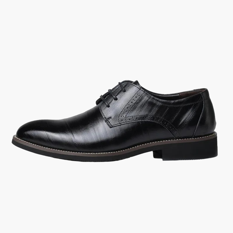 Men's Classic Oxford Dress Shoes for Formal and Business Wear