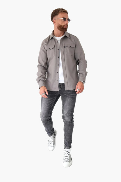 Men's Modern Shirt Jacket – Versatile Everyday Style