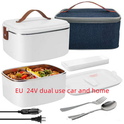 Mistral – RVS Verwarmde Lunchbox voor in de Auto