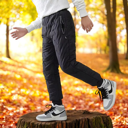 Children's Outdoor Winter Snow Pants Warm Windproof Water-Resistant – Active Play & Skiing
