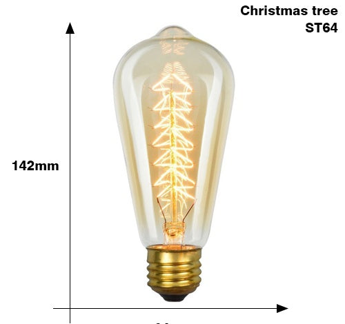 Lysandra – Retro Edison G95 G125 Glühlampe met Filament