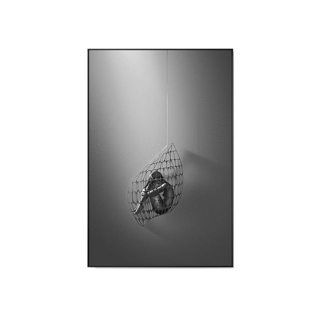 Elowen – Modern en Simpel Woondecoratie Schilderij