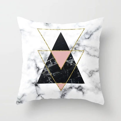 Valencia – Decoratieve Kussenhoes met Geometrisch Abstract Patroon
