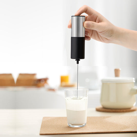 Cassius – Creatieve Mini Melkschuimer van Roestvrij Staal