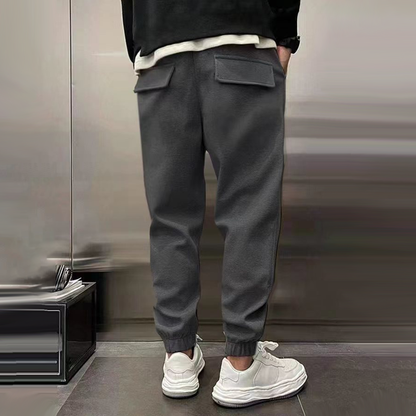 Men's Relaxed Fit Jogger Sweatpants for Everyday Comfort and Warmth
