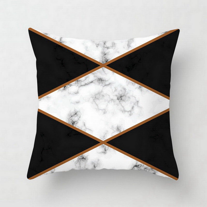 Valencia – Decoratieve Kussenhoes met Geometrisch Abstract Patroon