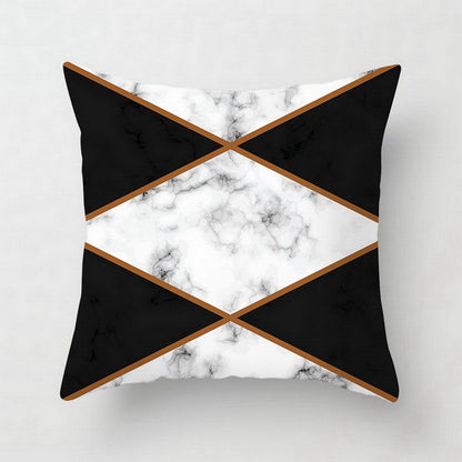Valencia – Decoratieve Kussenhoes met Geometrisch Abstract Patroon
