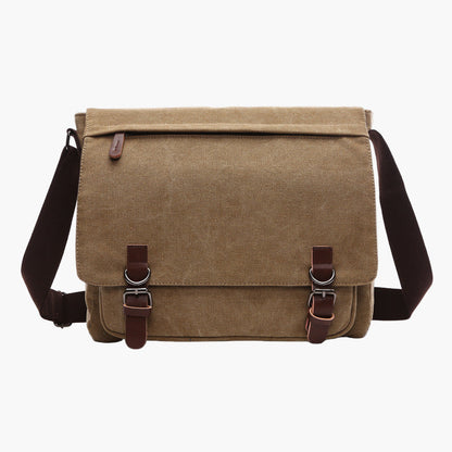 Unisex Classic Messenger Shoulder Bag for Work and Daily Use
