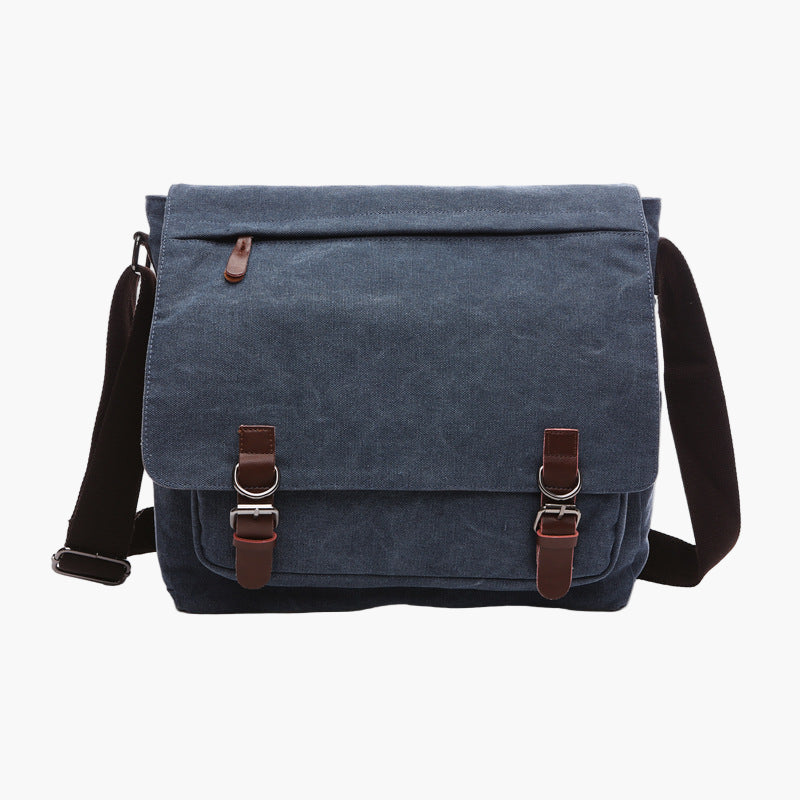 Unisex Classic Messenger Shoulder Bag for Work and Daily Use