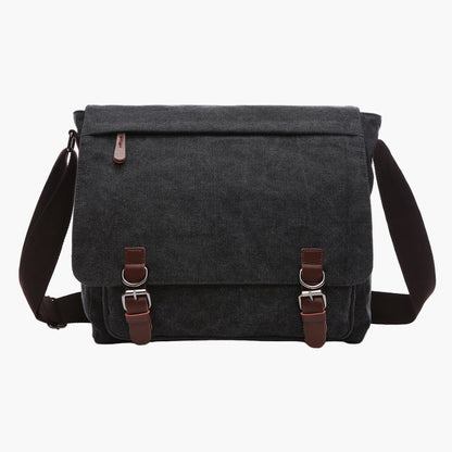 Unisex Classic Messenger Shoulder Bag for Work and Daily Use