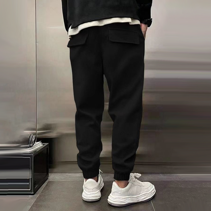 Men's Relaxed Fit Jogger Sweatpants for Everyday Comfort and Warmth