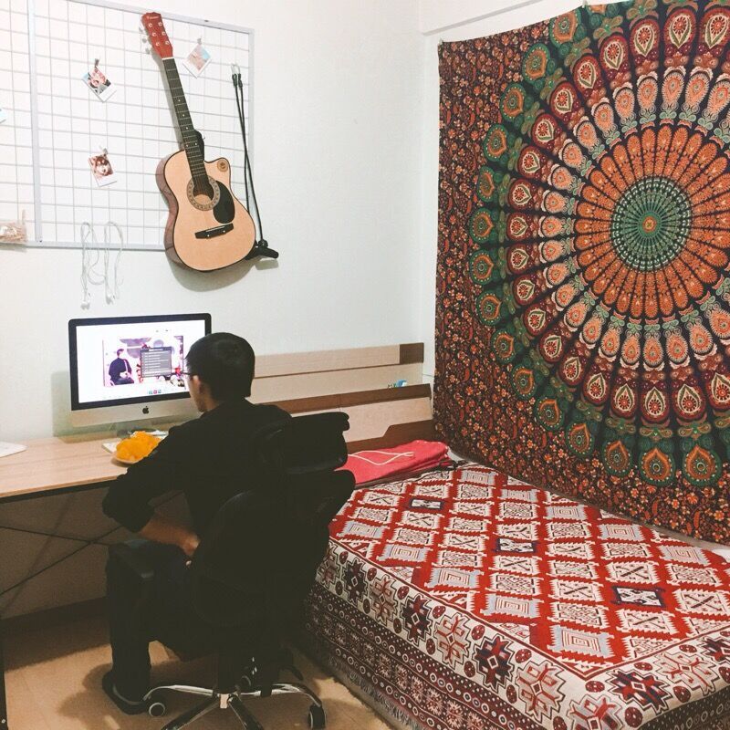 Iris – Katoenen Sofa Cover voor Meerdere Doeleinden