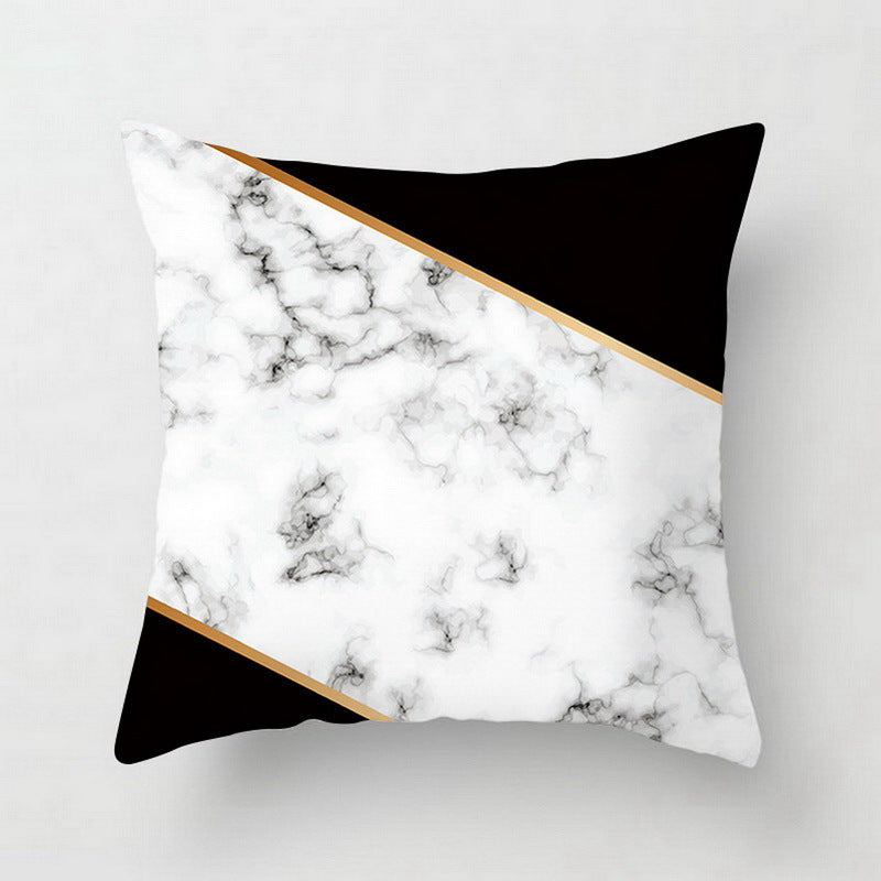 Valencia – Decoratieve Kussenhoes met Geometrisch Abstract Patroon